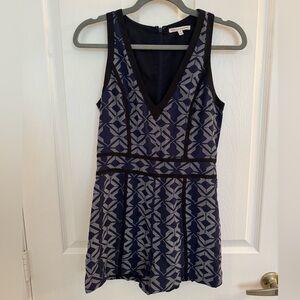 Rebecca Minkoff Silk Romper